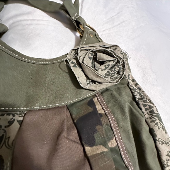 Woman’s Camouflage Purse Y2K Style Shoulder Bag - Picture 2 of 8